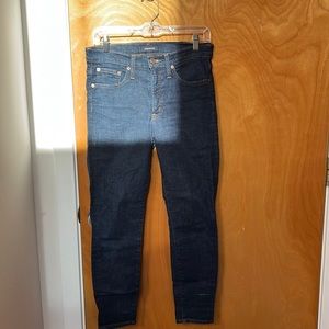 J.Crew Dark Wash Skinny Jeans 28P